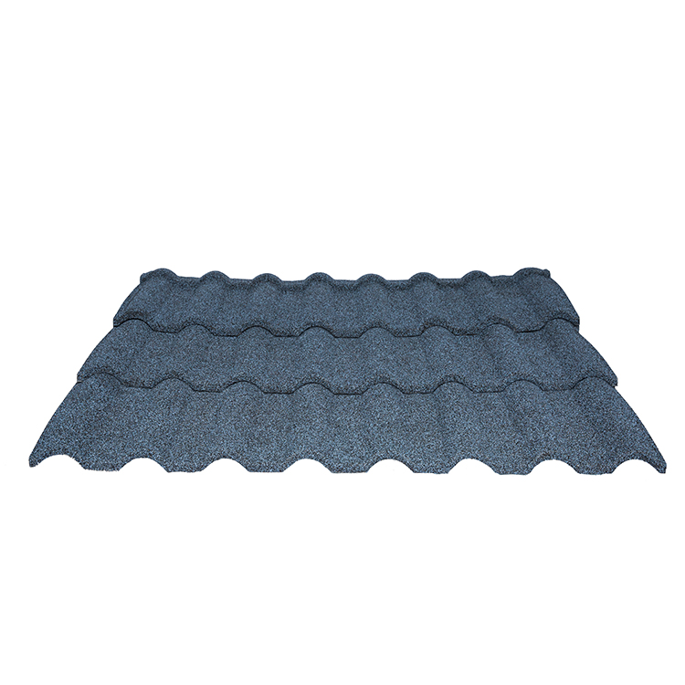 Weather Resistance Stone Coated Metal Roofing Tiles Lightweight 0.25mm 0.3mm 0.4mm 0.45mm Steel Milano Tile