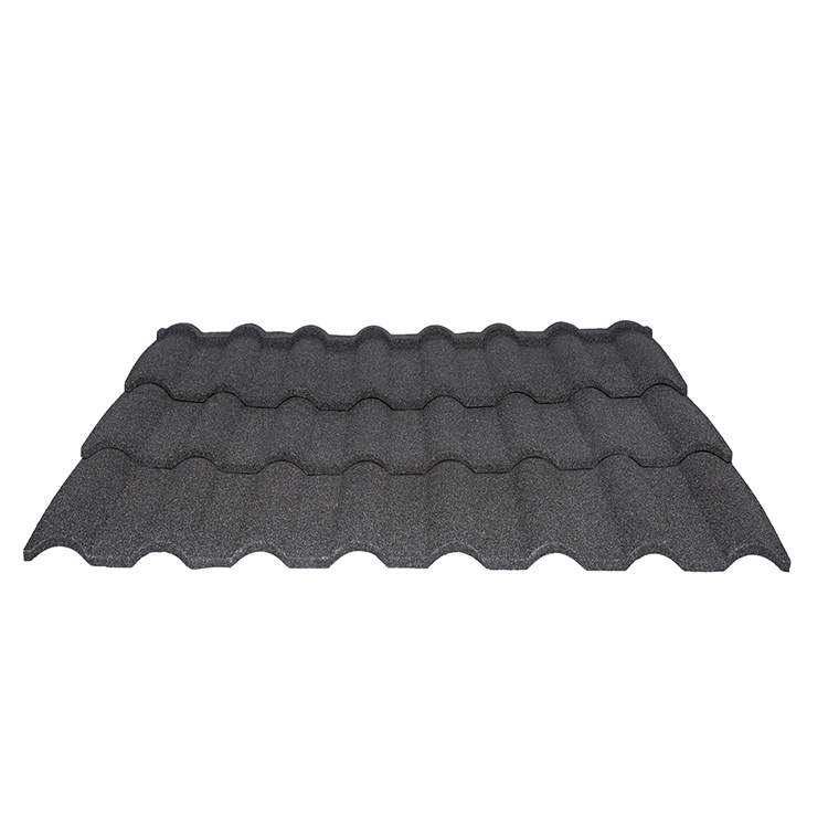 Weather Resistance Stone Coated Metal Roofing Tiles Lightweight 0.25mm 0.3mm 0.4mm 0.45mm Steel Milano Tile