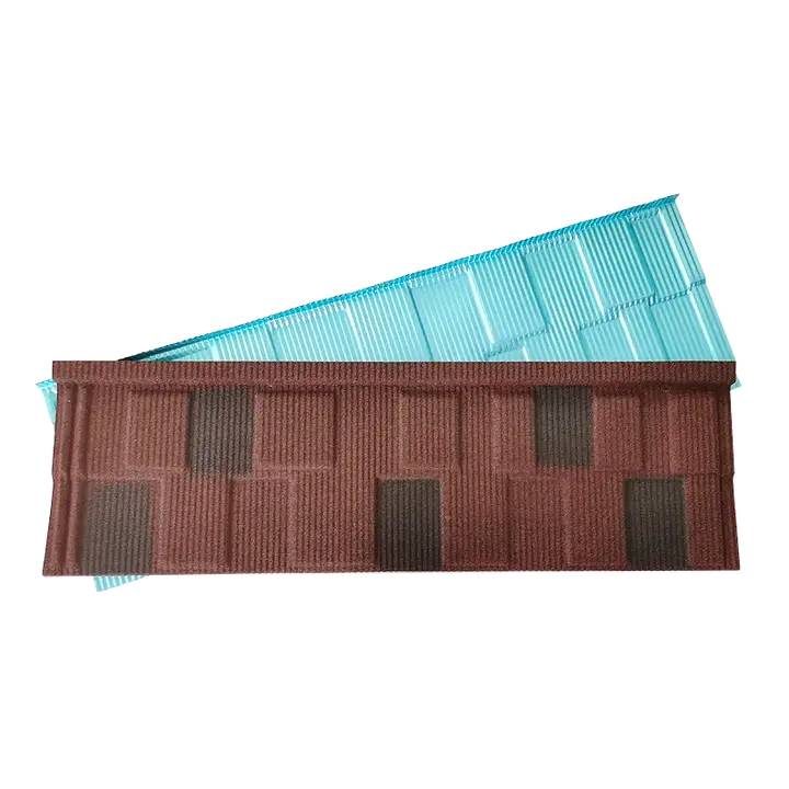 Building Materials ​Shingle Roof Tile 0.3mm 0.4mm 0.5mm Stone Coated Roofing Tiles