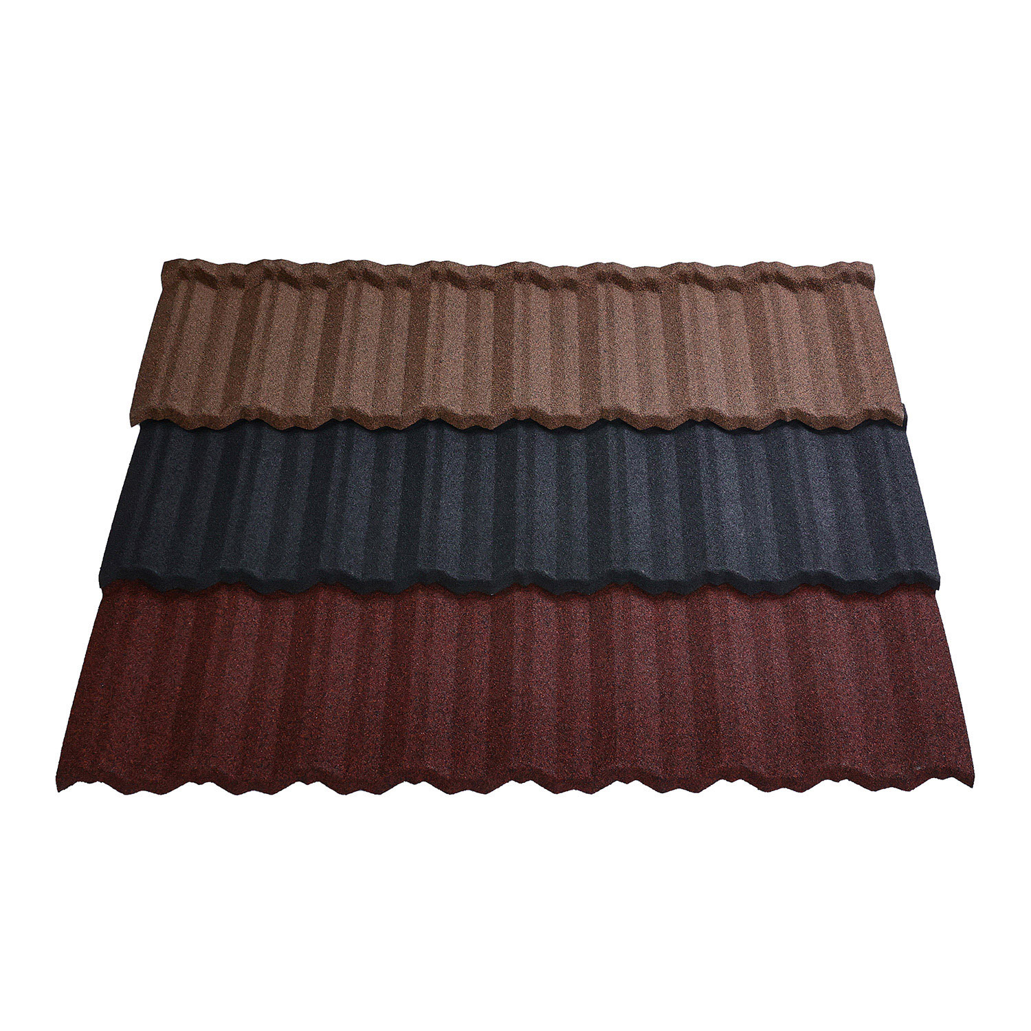 Classic Roof Tiles Aluminum Zinc Steel Plate Stone Coated Steel Metal tiles