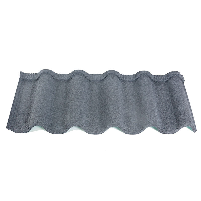 contemporary metal roofing tile 1340 x420mm color stone coated steel roof shingle tile